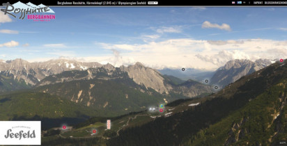 Imagen de vista previa de la cámara web Seefeld in Tirol - Härmelekopf